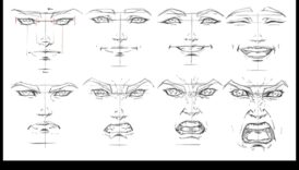 تشريح التعبير: نقل العاطفة في رسومات الحياة