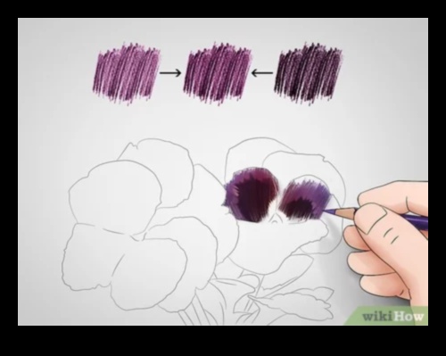 حقائق ملونة: تحقيق تفاصيل نابضة بالحياة في فن قلم الرصاص