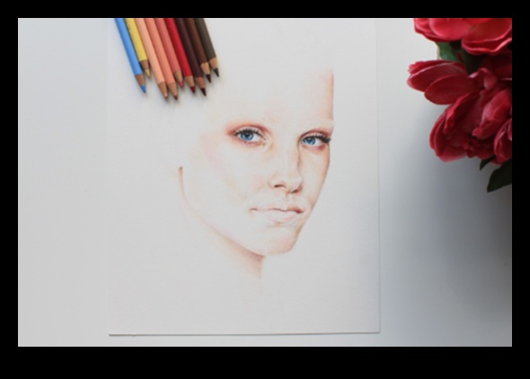 حقائق ملونة: تحقيق تفاصيل نابضة بالحياة في فن قلم الرصاص