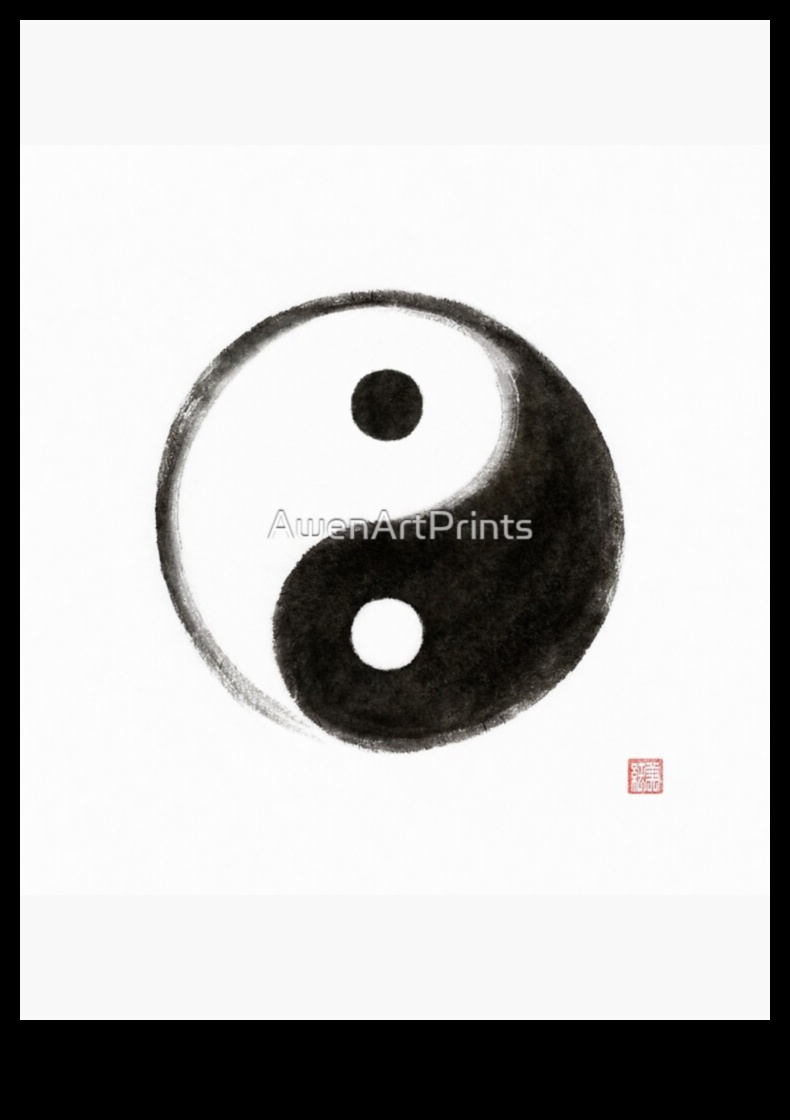 التناغم بين الأسود والأبيض: تحقيق التوازن في فن الحبر