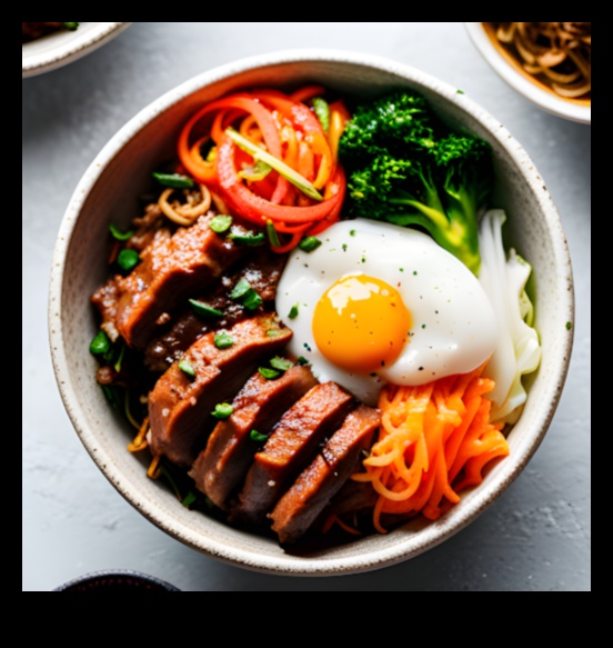 بيبيمباب بليس: دليل لإبداعات وعاء الأرز الكوري 4 Bibimbap Bliss: اكتشف إتقان إبداعات وعاء الأرز الكوري