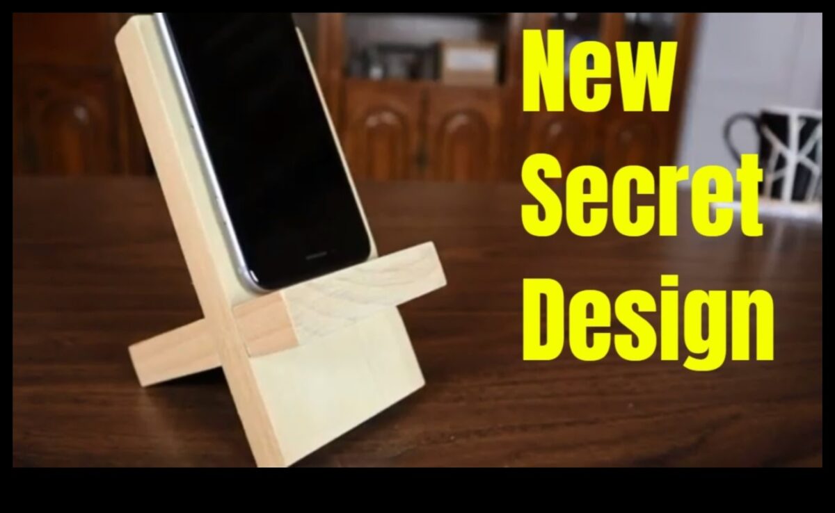 حوامل خشبية للهواتف الذكية تصنعها بنفسك: صناعة ملحقات تقنية أنيقة