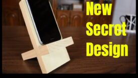 قم ببناء حامل خشب للهاتف الذكي المحدد بك 1 حوامل خشبية للهواتف الذكية تصنعها بنفسك: صناعة ملحقات تقنية أنيقة