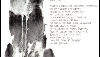 كائنات بالحبر: شعر الحياة الساكنة