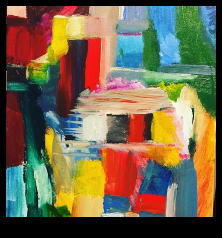 الانطباعات المجردة: نقل الحالة المزاجية من خلال التعبير الفني